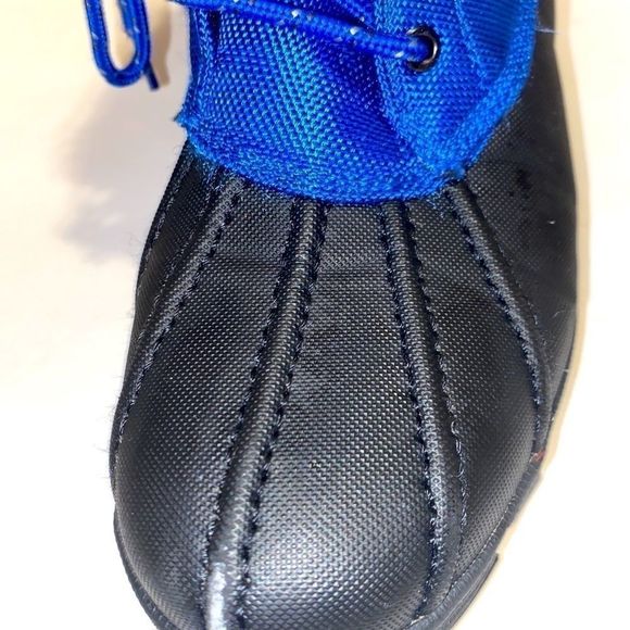 Ralph Lauren men polo boots black and blue , sz.6 main image 6